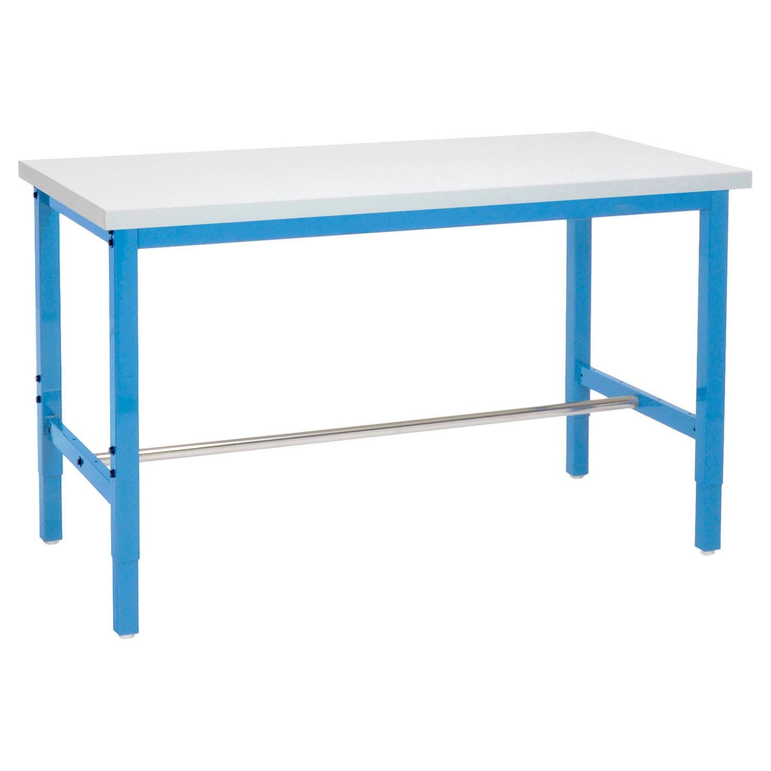 global-industrial-adjustable-height-heavy-duty-workbenches-5-000-lbs-72-x-30-x-31-63-to-43-63-white-blue-gbe606978bl_1